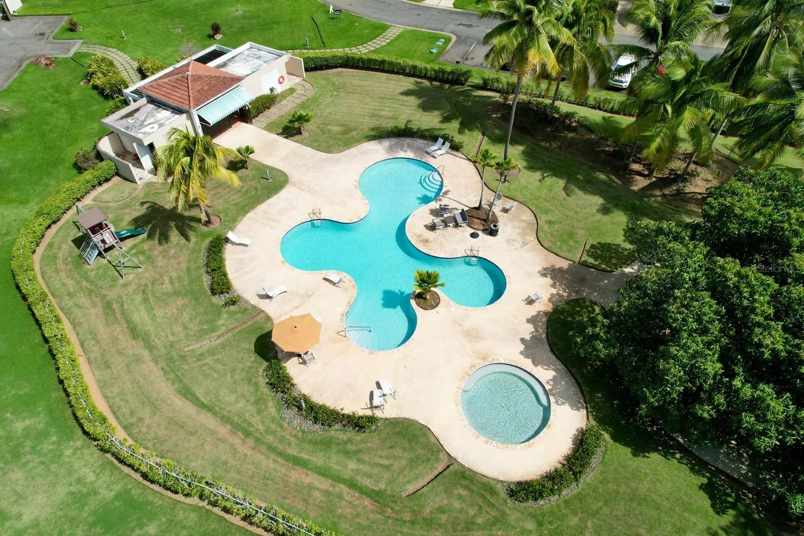 Pool area