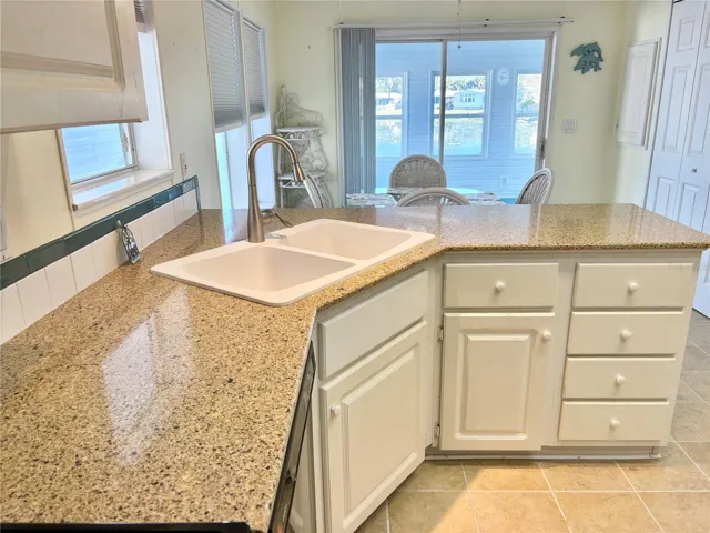Ample counters, window over sink