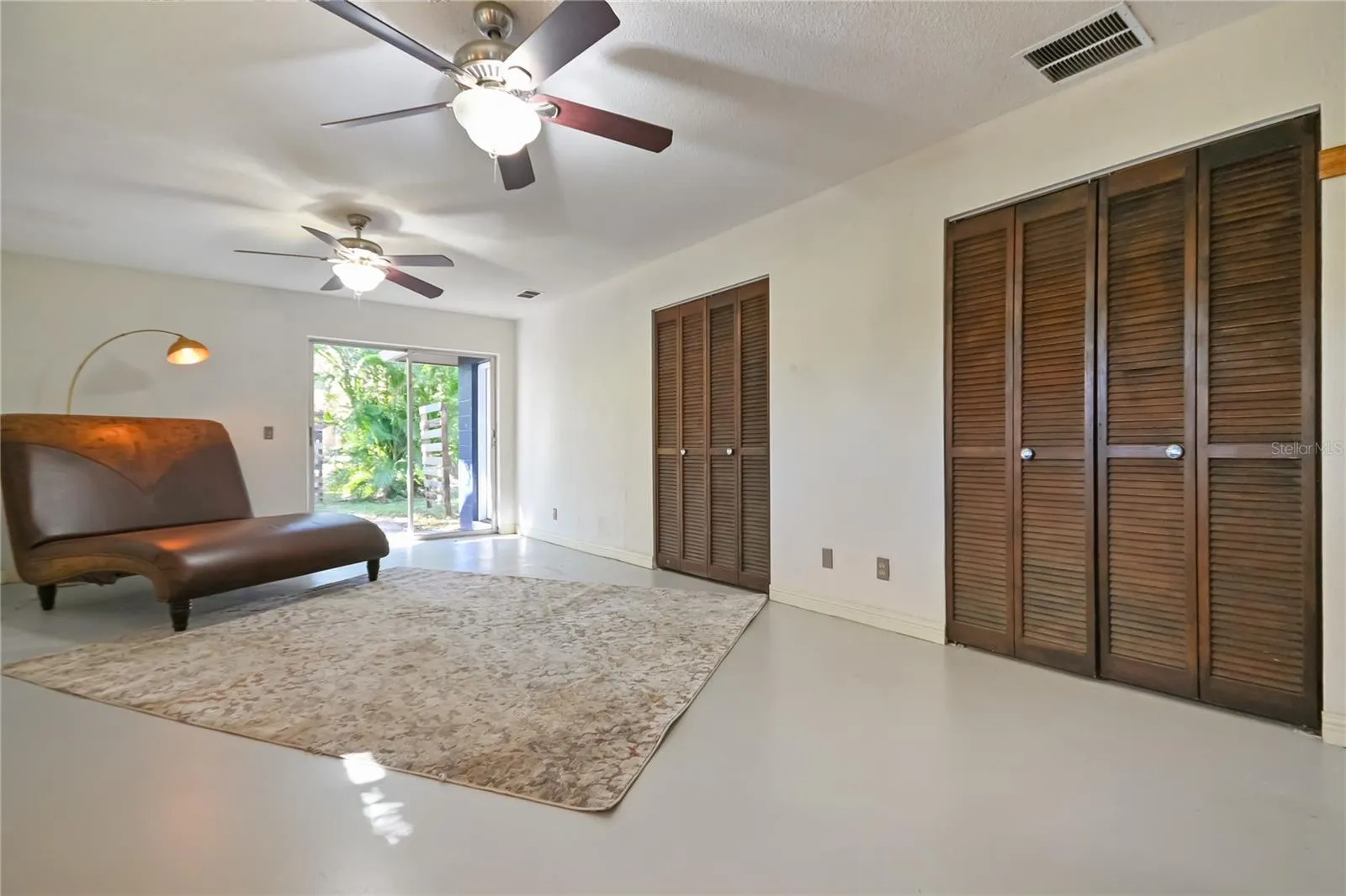 Dual closets.