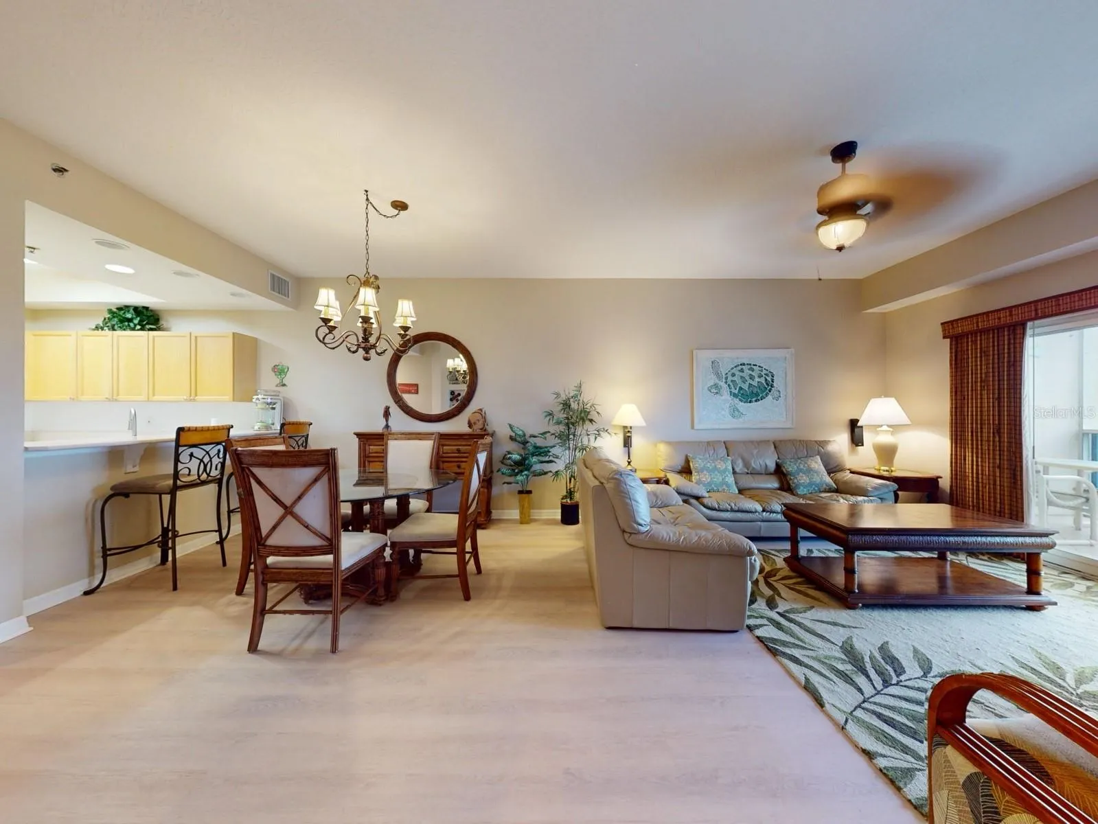 Dining and Living Rooms