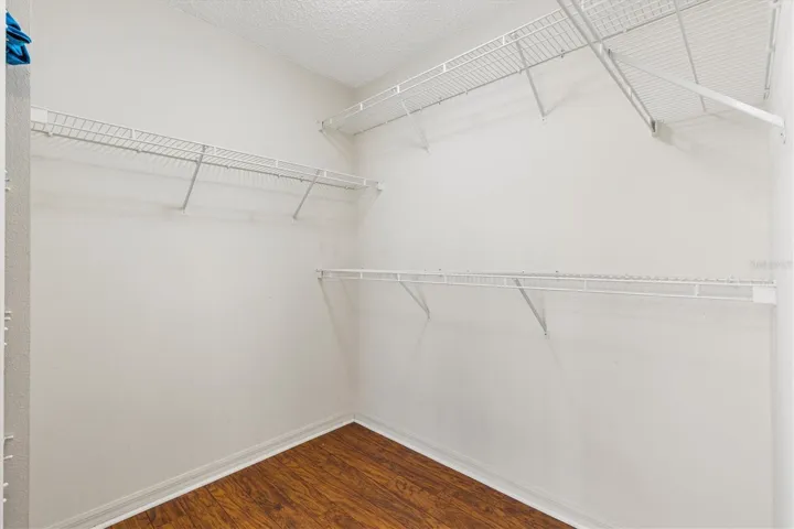 Large Walk-in Master Closet