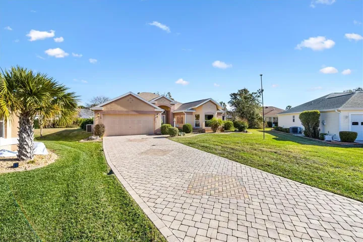 Very Long Paver Brick Driveway