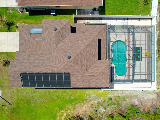 Aerial Shot Showing New Roof