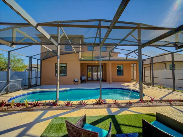 Pool and Backyard