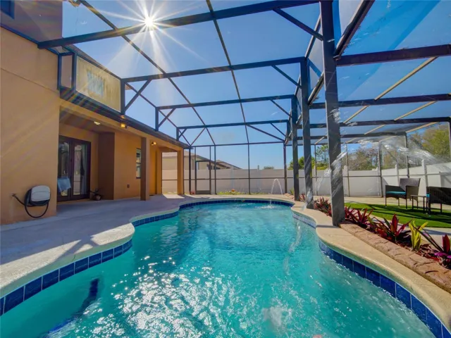 Backyard and Pool