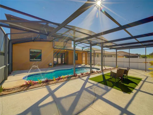 Backyard and Pool