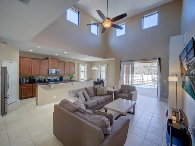 Living Room and Kitchen
