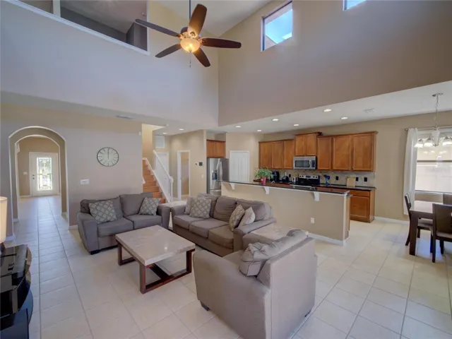 Living Room and Kitchen