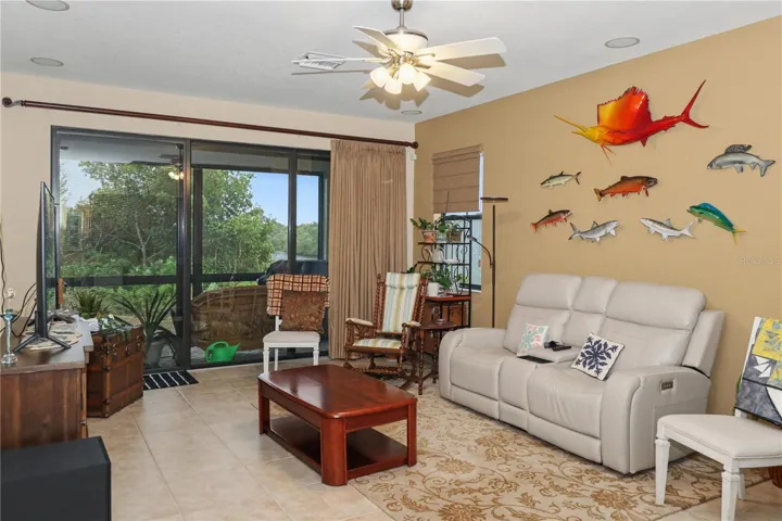 Family Room and Patio 1st floor