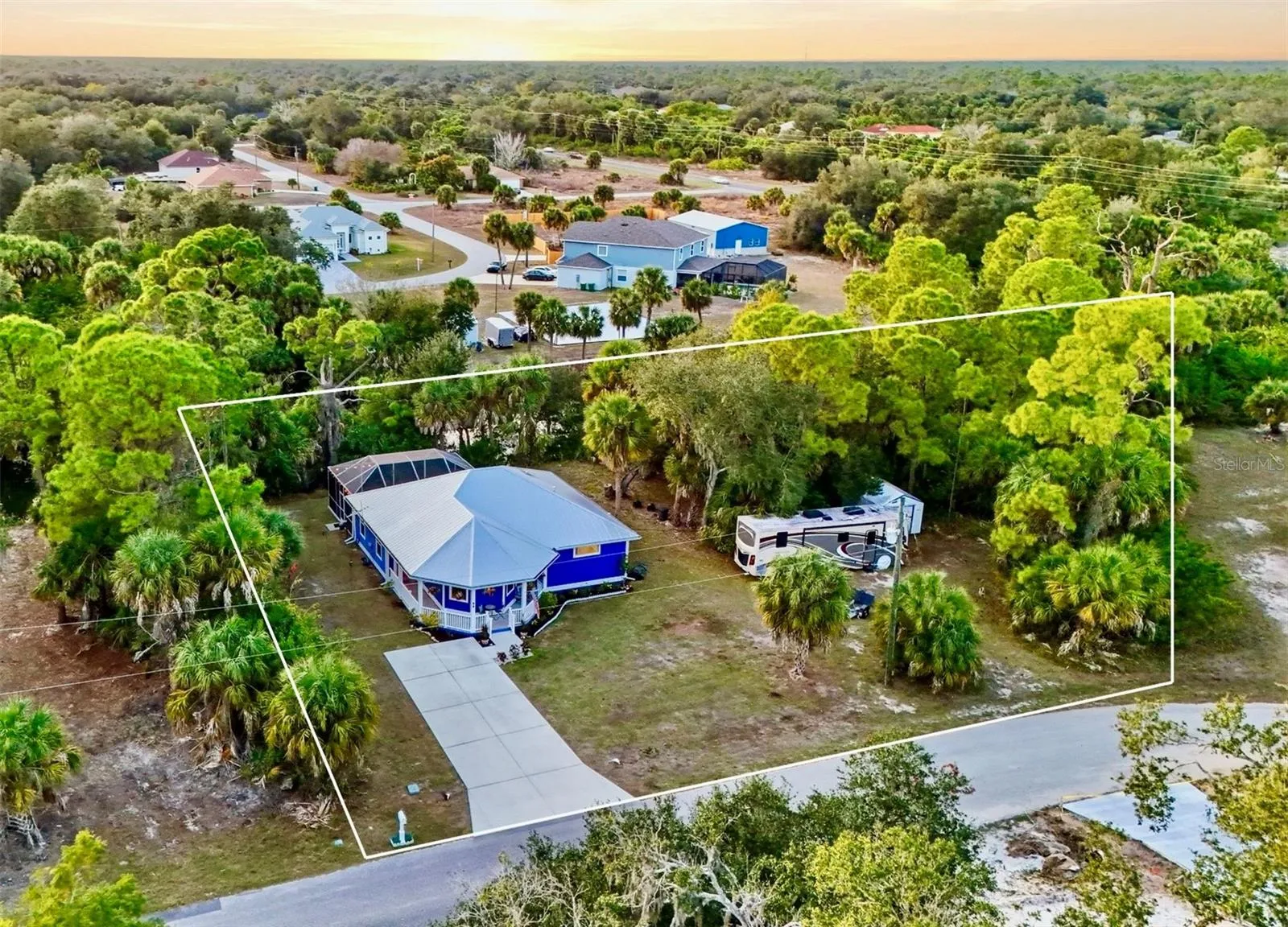 233+ft of Waterfront. .58 Acres. 25,246sqft with room to roam!