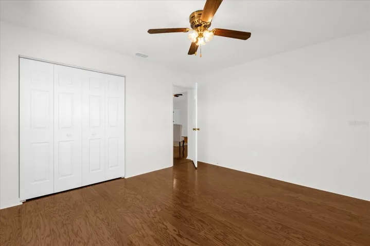 Bedroom 2 closets