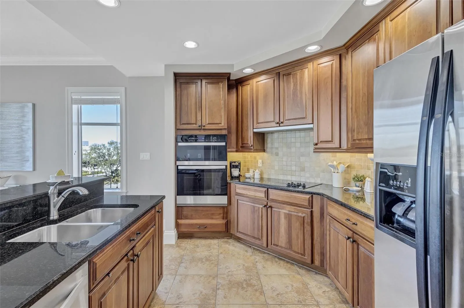 Gorgeous Kitchen with Solid Wood Cabinetry