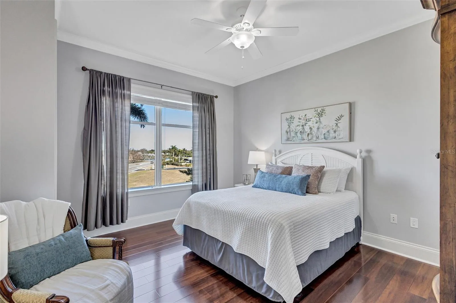Guest Room with Large Walk in Closet
