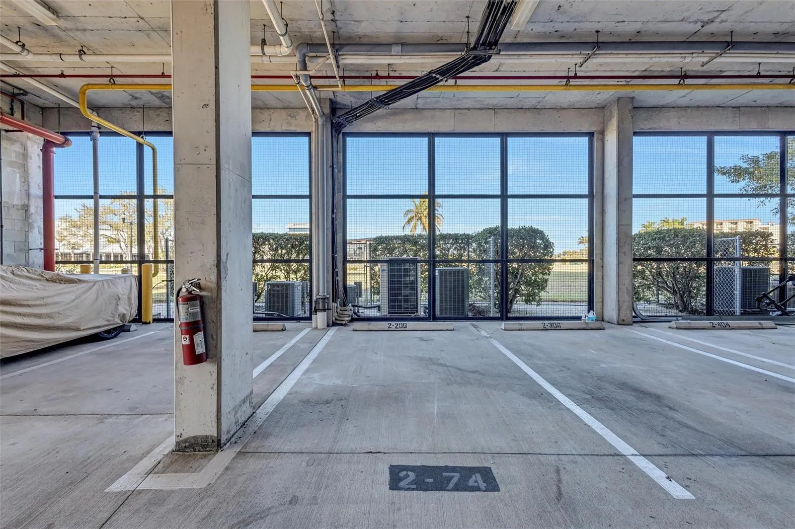 Deeded Under Building Parking Space. Property also has Climate Controlled Storage Area.