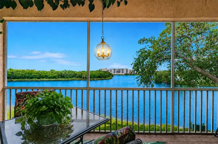 Snowy Egret Lake provides a peaceful backdrop to daily living.