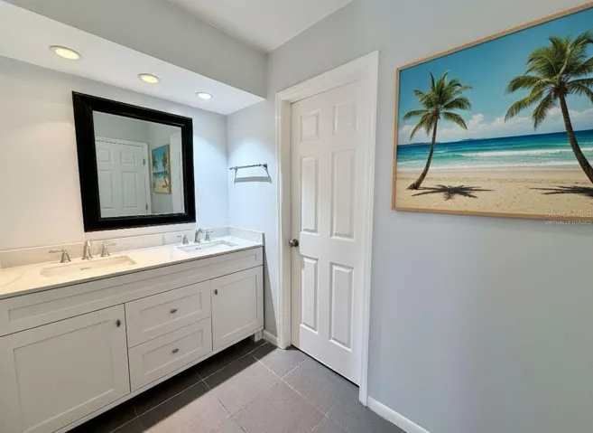Primary Bath - Virtually Staged