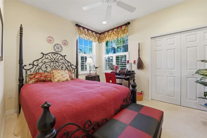 2nd Bedroom with double closet