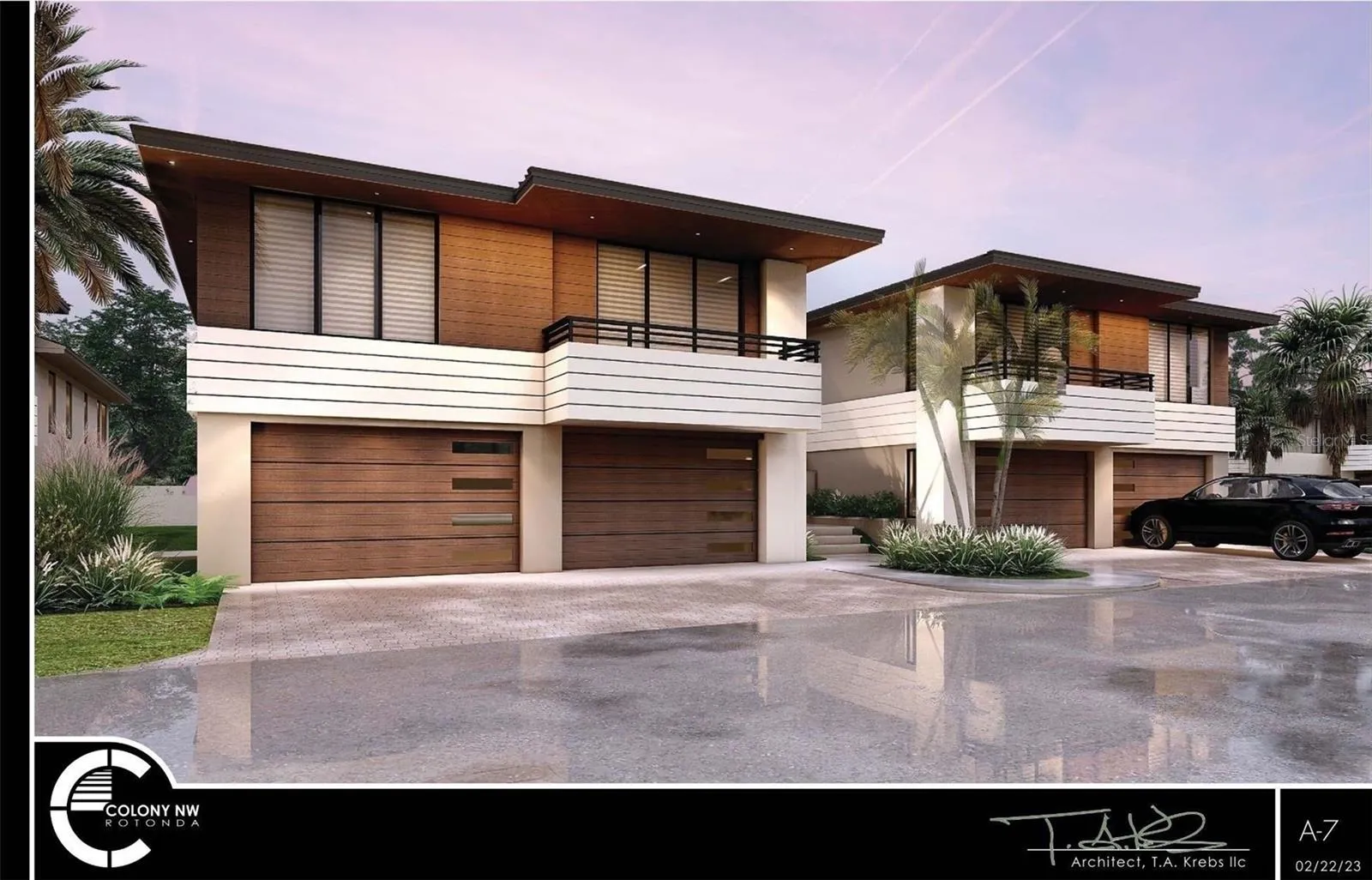 Rendition of site build proposal, Community of Villas