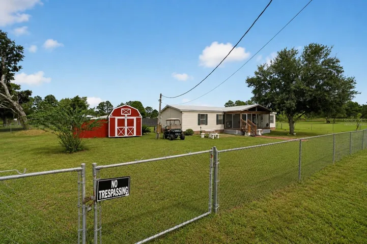 Front of home left