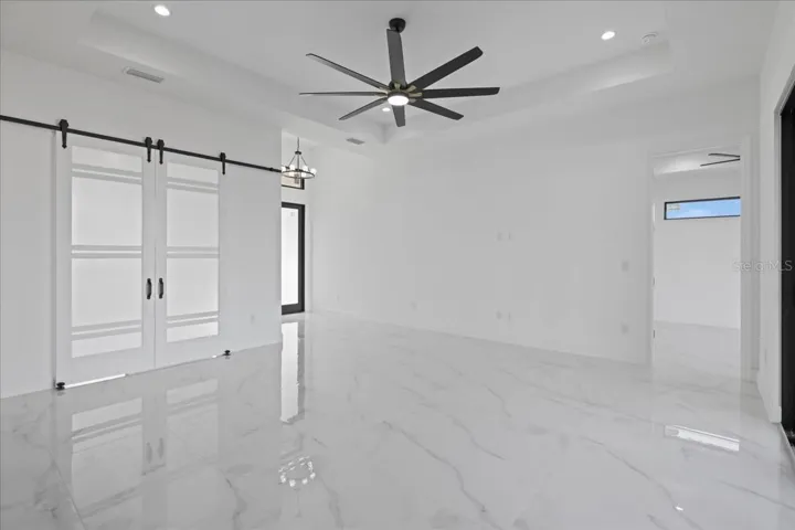 Barn Doors to Office/ Flex Room