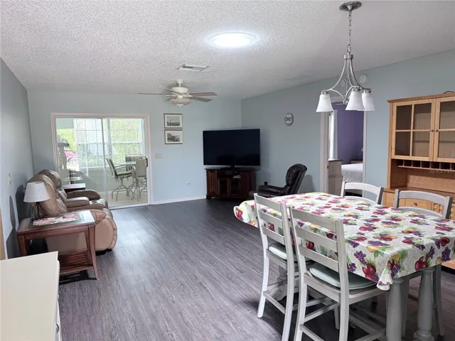Solar tube in Dining area