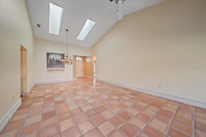 2 Skylights brighten the whole space