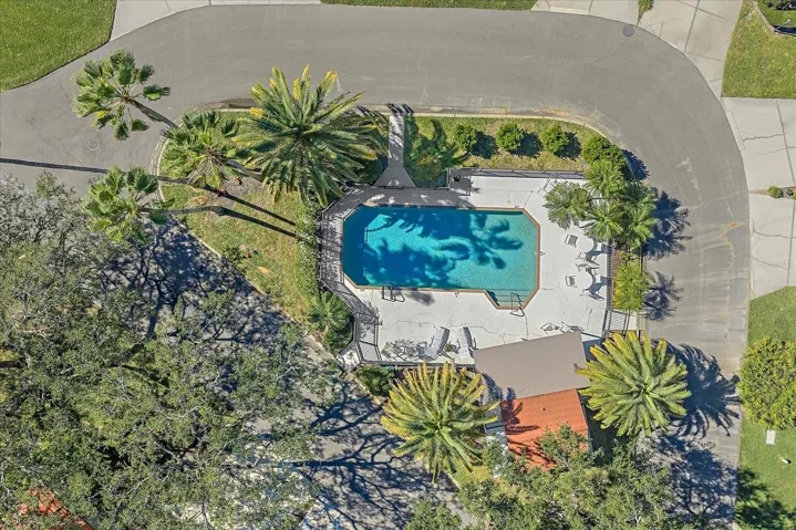 Pool is never crowded with only 30 units in the community
