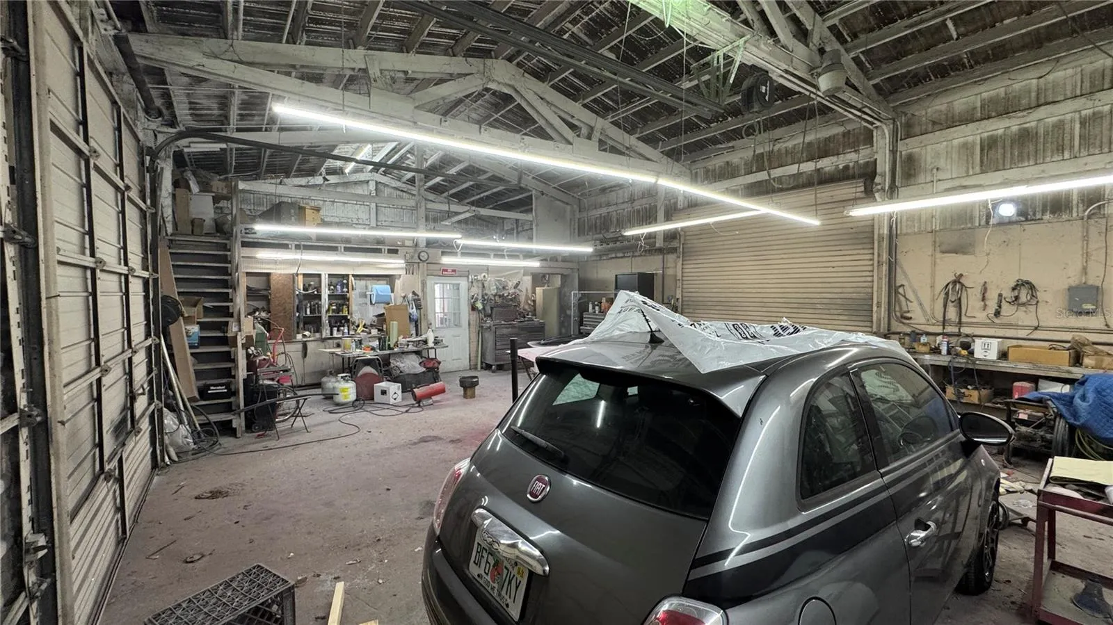 THREE SERVICE BAYS