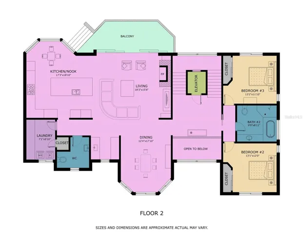 2nd Floor Layout