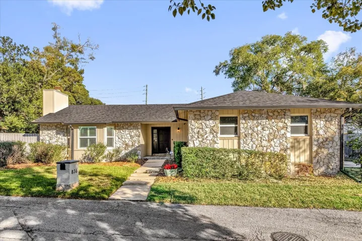 Great curb appeal with fresh sod!