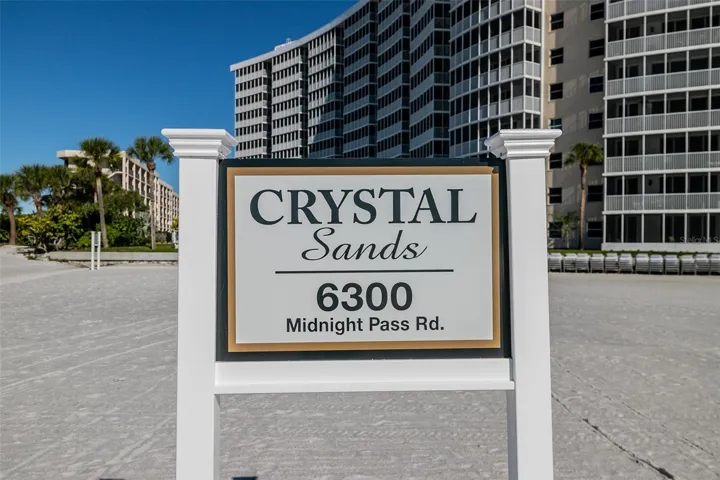 Crystal Sands is a well managed sought after condominium community that takes its name from the powder white sand it is built on.