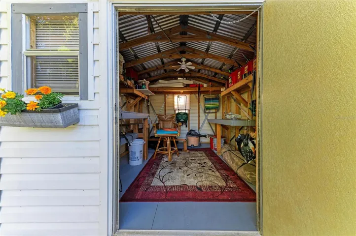 Shed Interior!