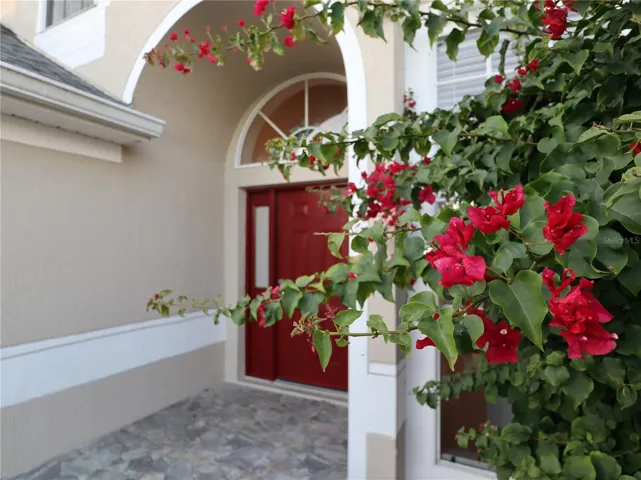 Front Entrance and Landscaping