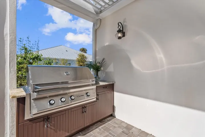 Separate Built-In Grill area