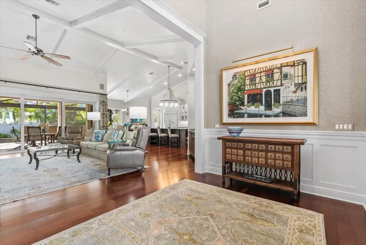 Foyer Entry looking into the home