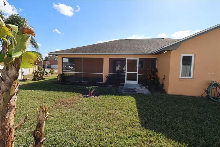 North Side back of home