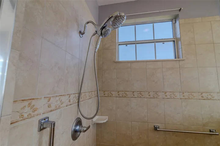 walk-in shower