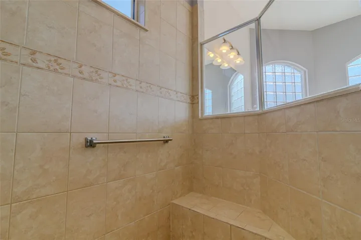 walk-in shower