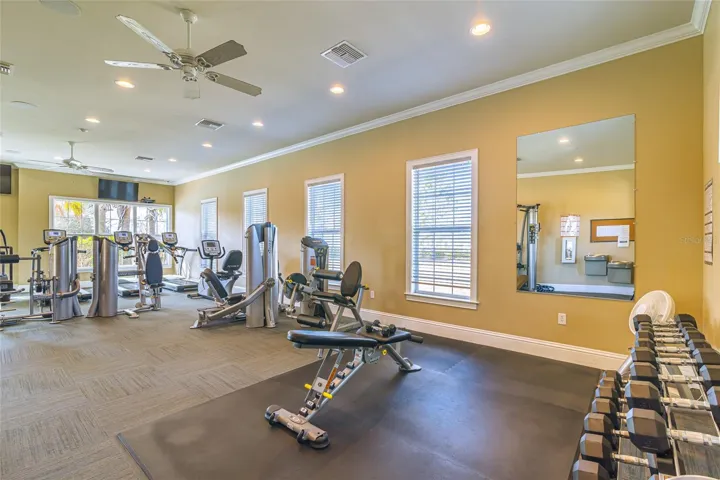 fitness center