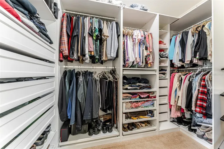 Primary Closet, First floor