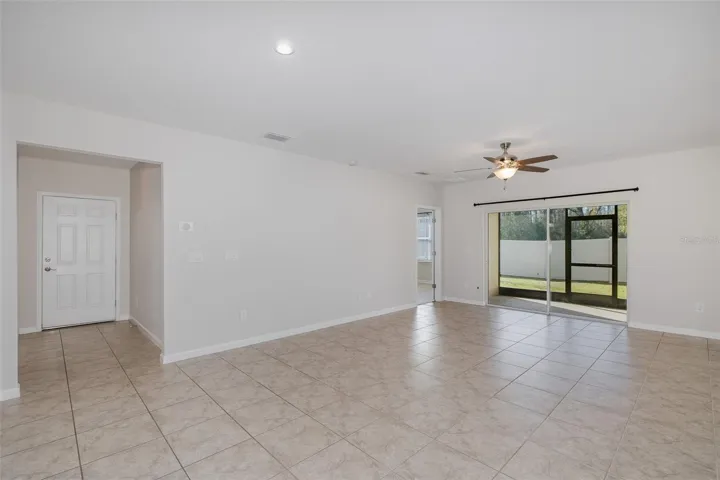 Family Room, Entry & Front Door