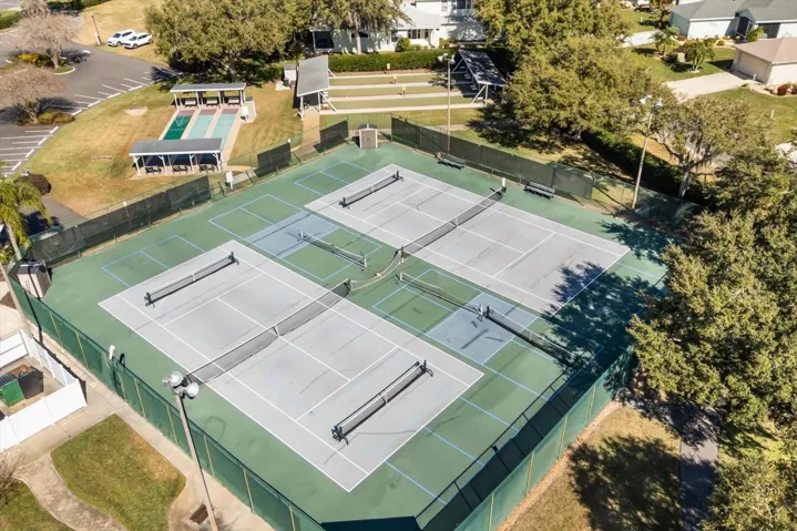 Tennis and pickleball courts