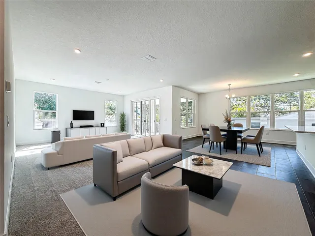 Living Hall Virtually Staged