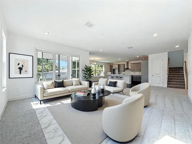 Living Hall Virtually Staged