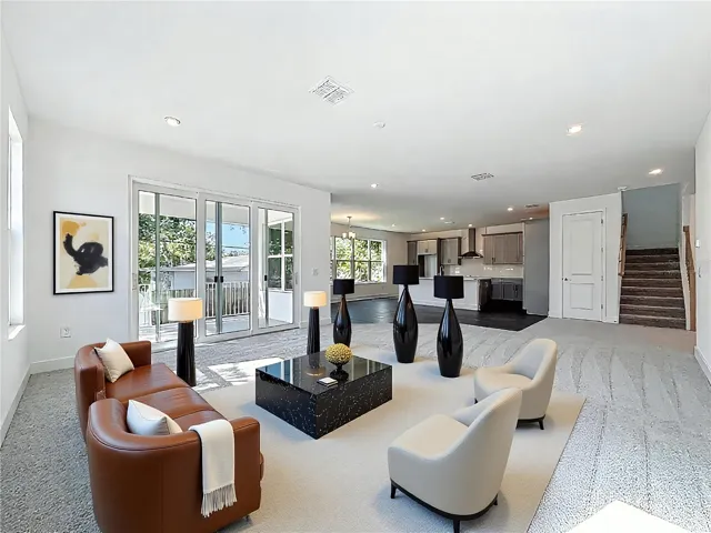 Living Hall Virtually Staged