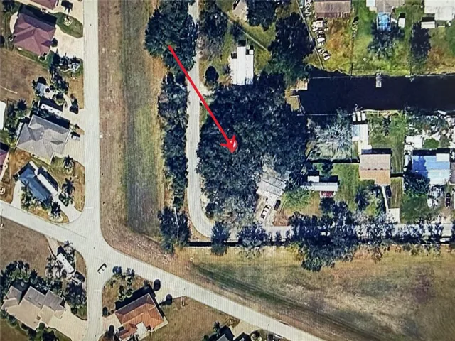 Aerial View of Lot