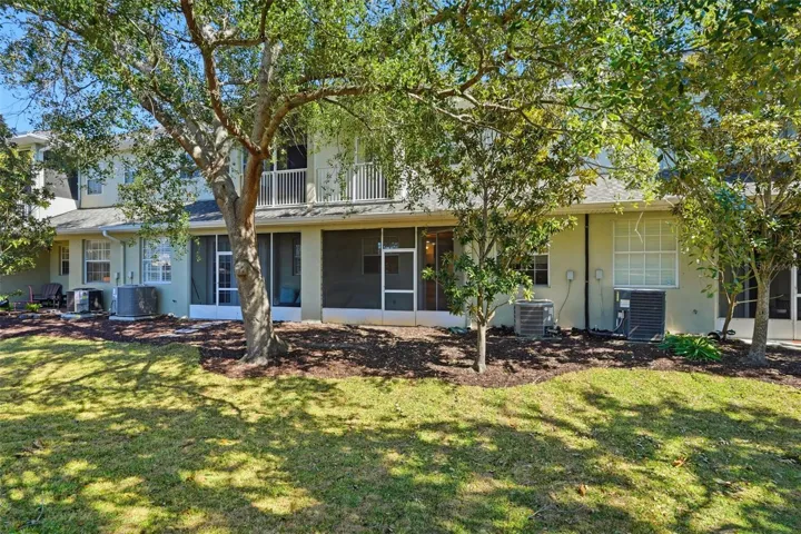 Rear of home