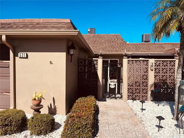 Your iron gate entrance to a private courtyard!!