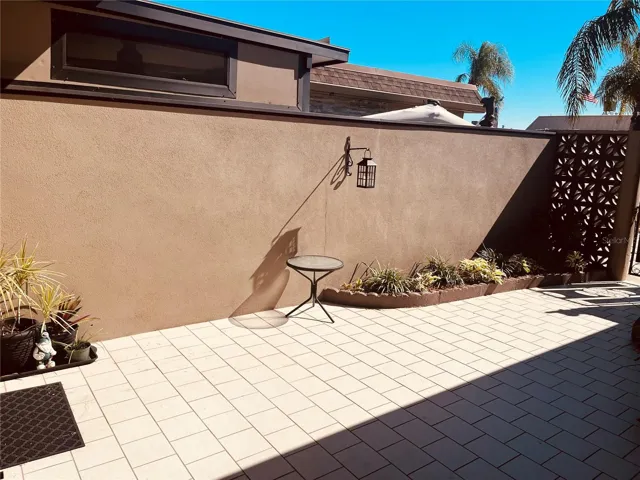Courtyard entrance has been freshly landscaped and painted!