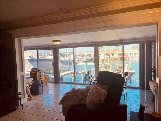 The view from your couch while watching television or just reading!